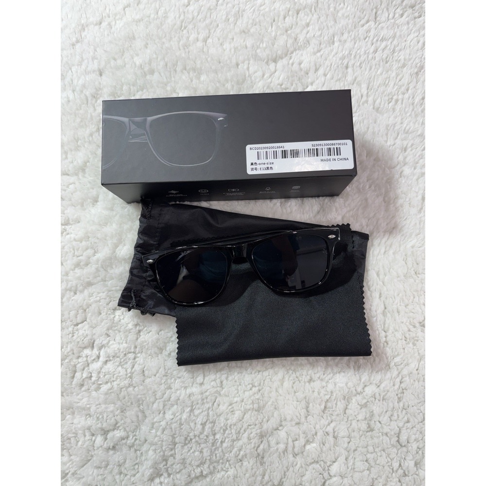 Bluetooth Smart Glasses Audio Sunglasses w/ Mic Touch Control — New Sealed - Picture 4 of 6